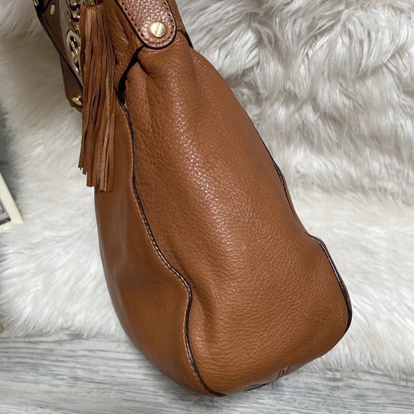 Michael Kors Megan Crossbody Medium Hobo Handbag - Picture 4 of 9